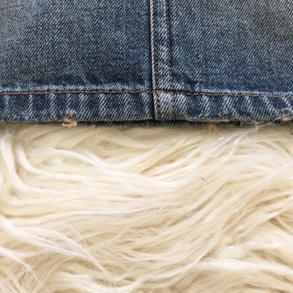 3/$30 Current/ Elliot Reversed Mashed Mini Denim Skirt - Picture 9 of 9